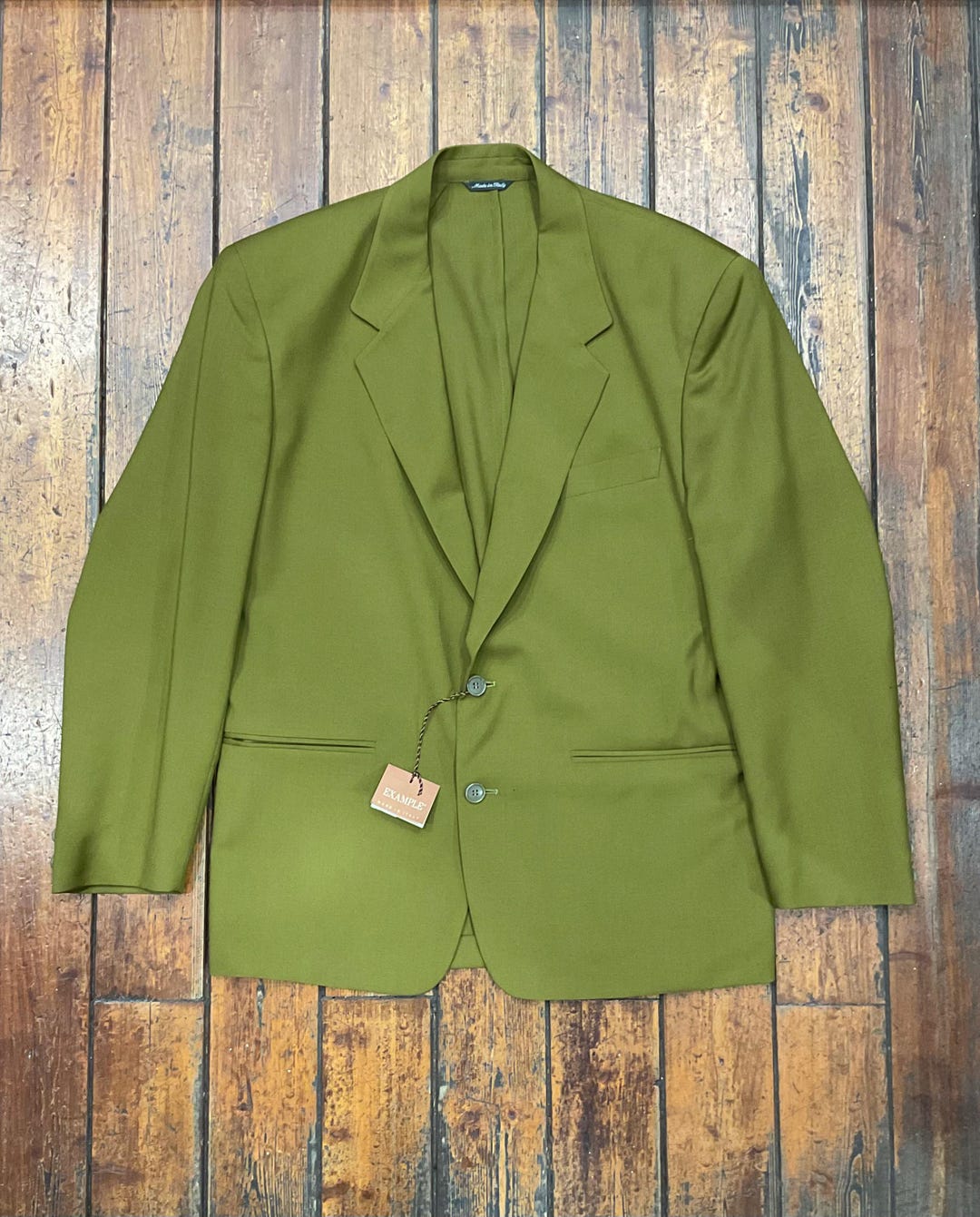 Man Blazer Vintage Example by Missoni Jacket Made in ITALY New Old