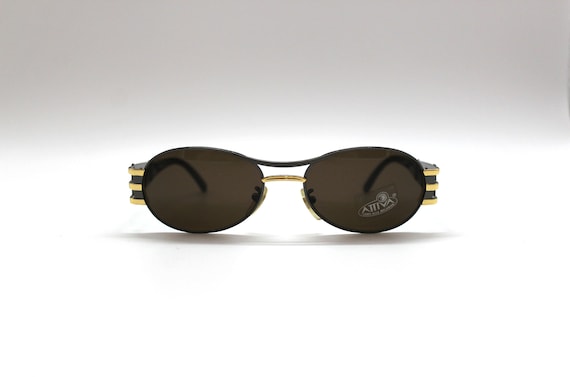 Von Furstenburg sunglasses w/gold & silver frames Diane Von Furstenberg MF 80 686 – Vintage Frames Company main image 4
