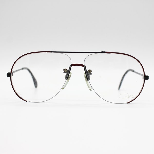 Vintage Eyewear frame Cazal 723 Aviator nilor metal frame wiht original lenses Made in West Germany New Old Stock