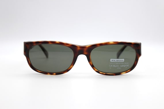 小物 GIORGIO ARMANI Archive Sunglasses Vintage Sunglasses Giorgio Armani 845 063 Large Polarized