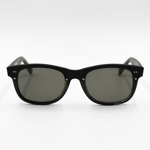 Vintage Sunglasses Jean Paul Gaultier 56 1275 Wayfarer Square original sun lenses Made in Japan New Old Stock