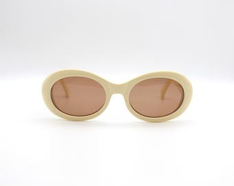 Gafas de sol vintage Polo Ralph Lauren 907 S estilo rockabilly de ojo de gato, fabricadas en Italia, nuevas sin usar.