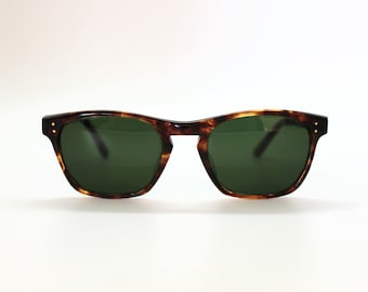 Vintage Sunglasses Junior Gaultier 57-0073 Square Made in Japan New Old Stock