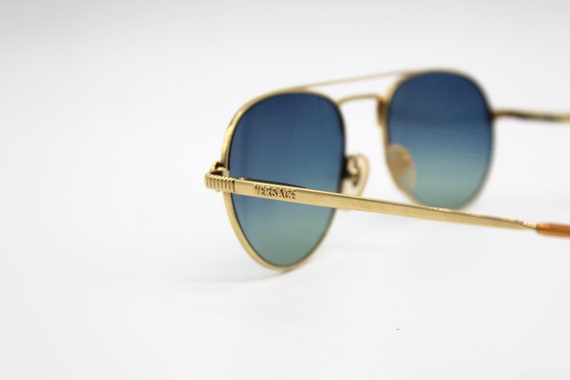 Vintage Sunglasses Gianni Versace V 05 Aviator Go… - image 9
