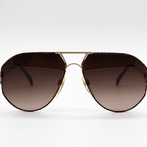 Vintage Sunglasses Silhouette M 7061 authentic and rare Aviator glasses Steampunk Made in Austria New Old Stock