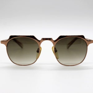 Vintage Eyeglasses Jean Paul Gaultier 57 0171 authentic and rare panto square glasses wiht original lenses Made in Japan New Old Stock