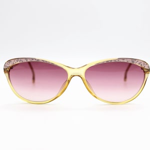 Vintage Sunglasses Viennaline 1579 80 Cat Eye Made in Austria NOS