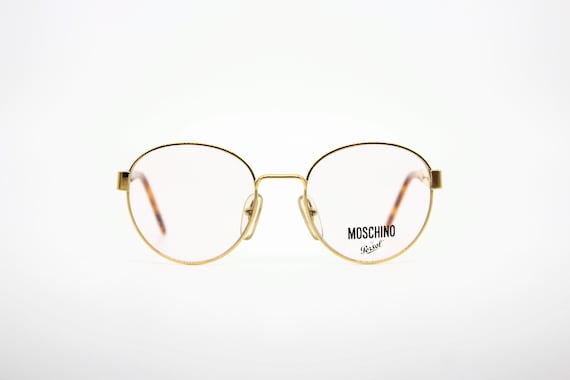 Occhiale da vista Vintage Moschino by Persol Ratti M09 round | Etsy Italia