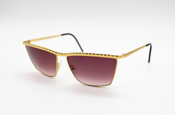 Vintage Sunglasses Gianfranco Ferrè GFF 134 Squar… - image 7