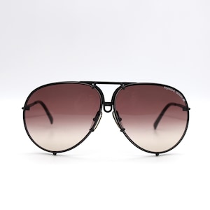 Vintage Sunglasses Porsche Design 5623 by Carrera Aviator with original lenses and case Made in Austria, NEW OLD STOCK