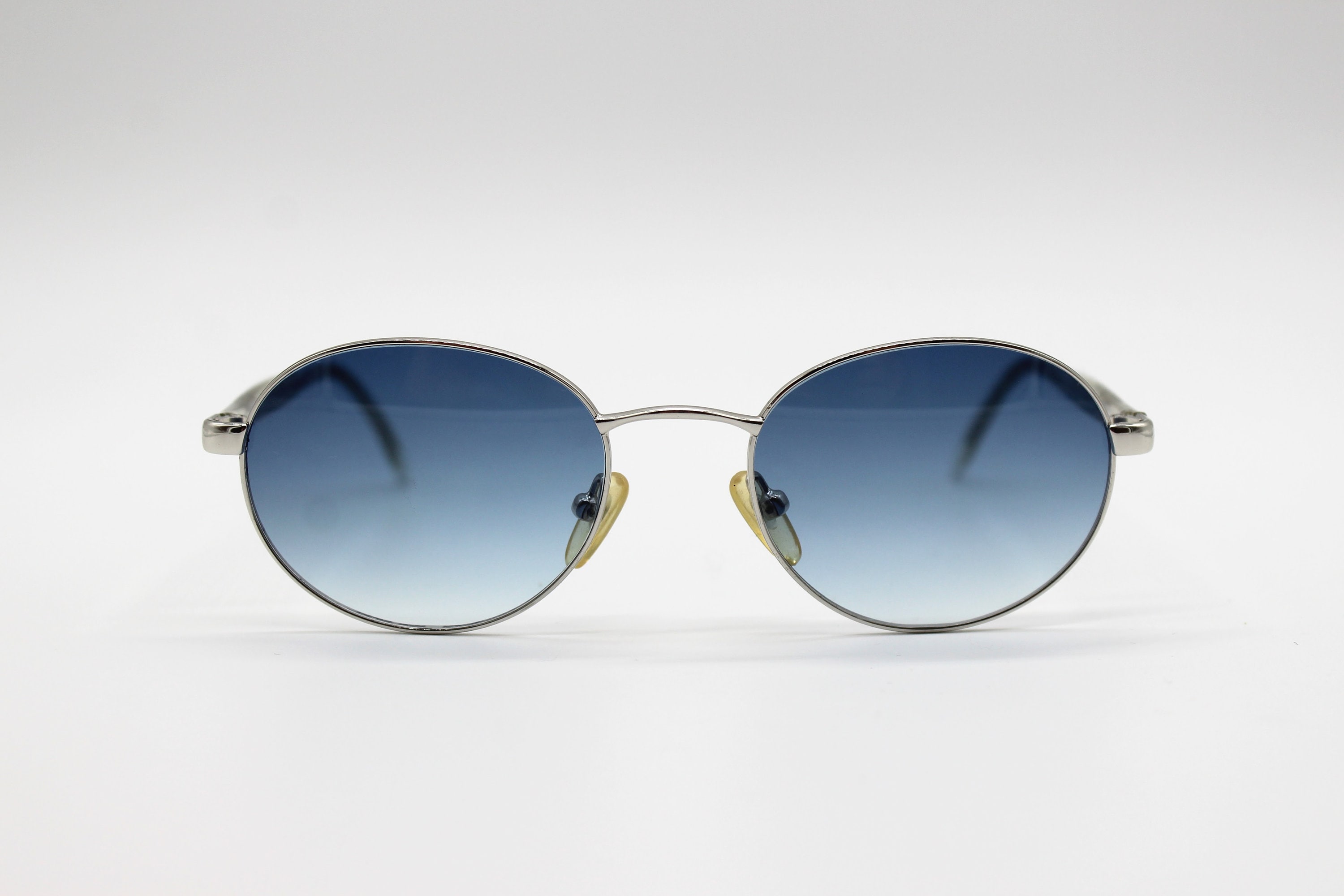 MaxMara SELMA MM0103 90X Oval Sunglasses - Blue/Silver/Blue MaxMara Selma MM0103 50E Women main image 4