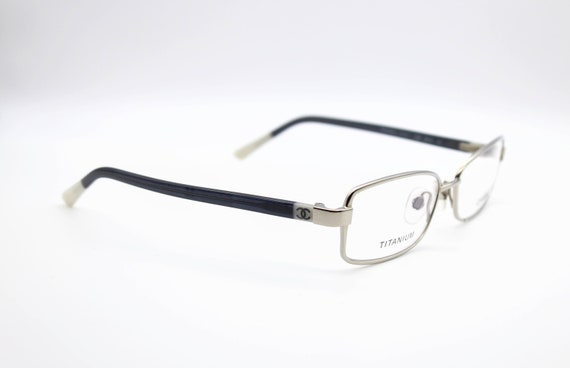 Vintage Eyeglasses Frame Chanel 2143 Titanium Mad… - image 6