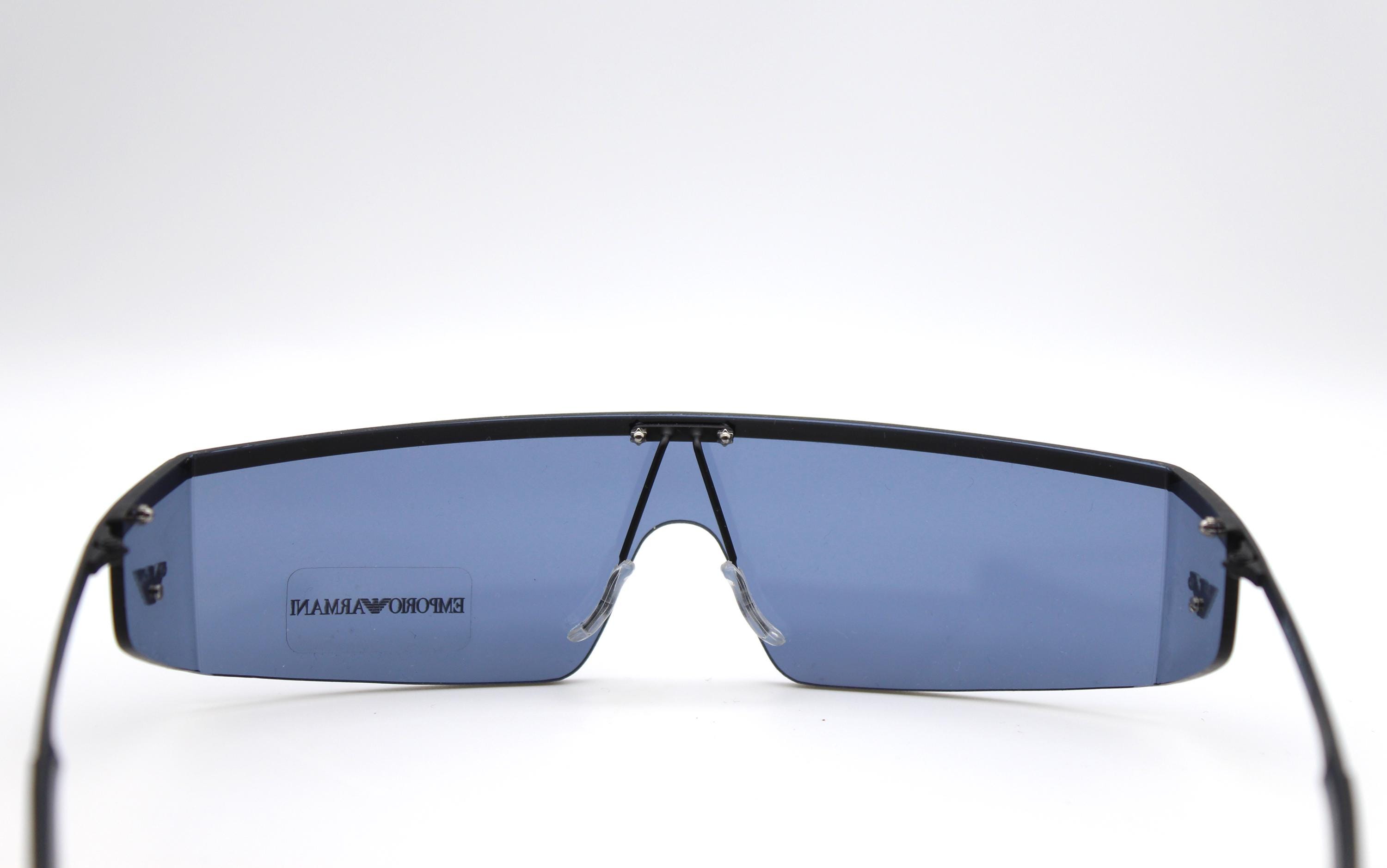 Vintage Sunglasses Emporio Armani EA 9033S Mask Y2K Made in Italy