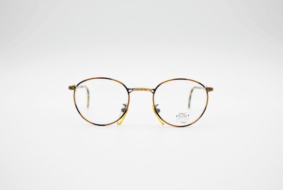 Vintage Eyewear Sting 4027 Authentic and Rare Panto Round  display picture 2