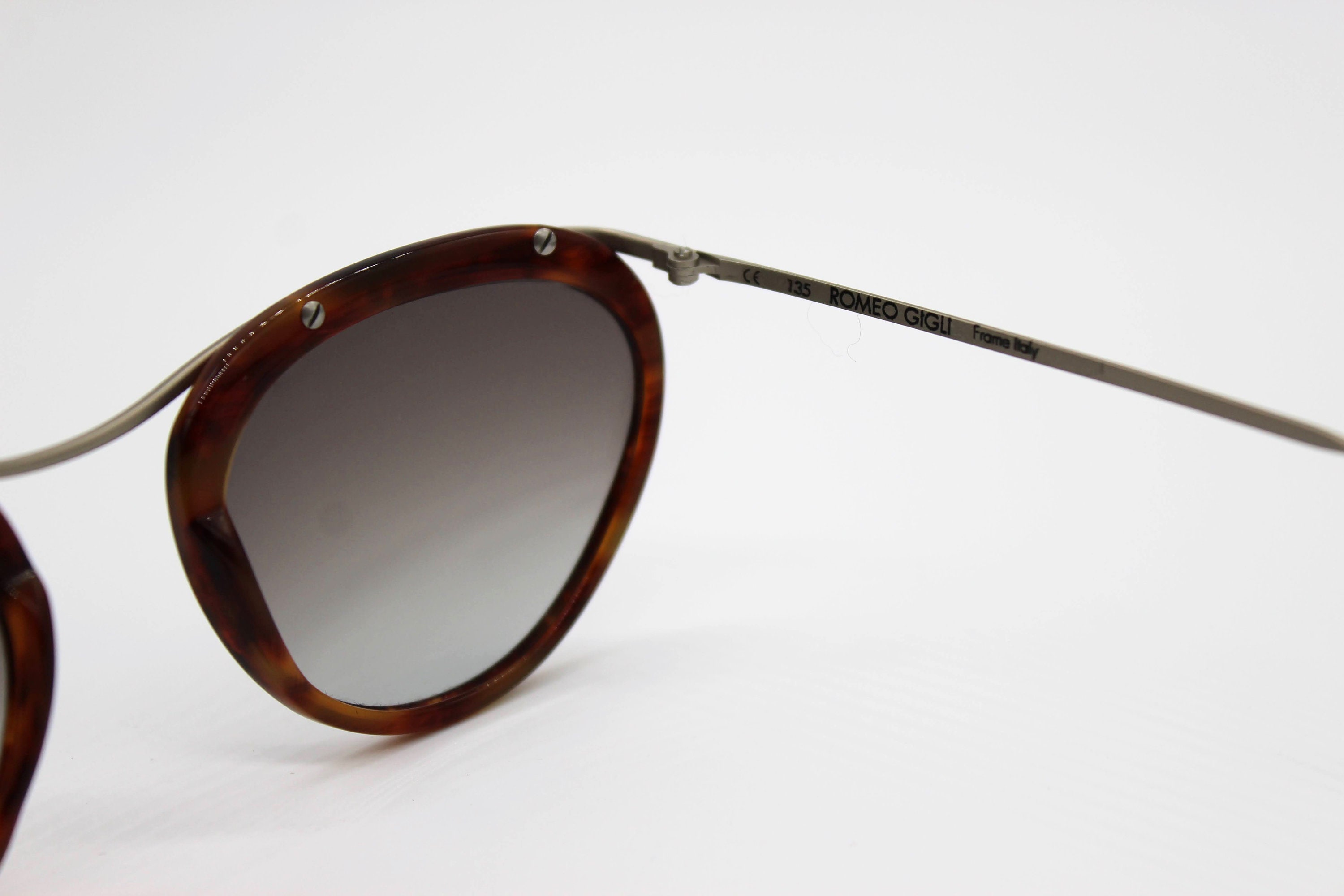 Vintage Sunglasses Romeo Gigli RG 41 010P Hand Made Cat Eye - Etsy