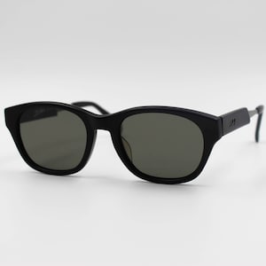 Vintage Sunglasses Jean Paul Gaultier 56 1071 authentic and rare square glasses wiht original sun lenses Made in Japan New Old Stock