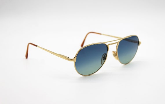 Vintage Sunglasses Gianni Versace V 05 Aviator Go… - image 7