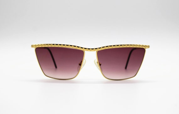 Vintage Sunglasses Gianfranco Ferrè GFF 134 Squar… - image 1