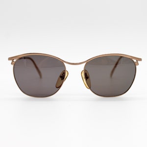 Vintage Sunglasses Jean Paul Gaultier 58-2171 authentic and rares quare clubmaster wiht original lenses Made in Japan New Old Stock