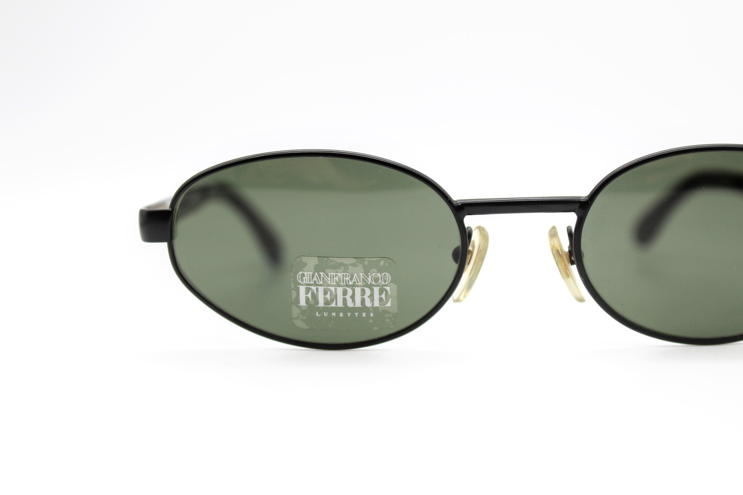 Vintage Sunglasses Gianfranco Ferrè GFF 457 S 003 Oval Steampunk