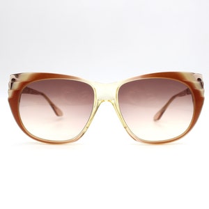 Vintage Sunglasses Pierre Balmain 1001 664 Square Oversize Hand Made New Old Stock