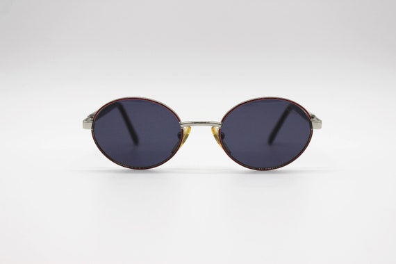 Vintage Sunglasses Moschino M 3027 V Square Metal Frame Vintage Sunglasses Moschino M 3027 V Square Metal Frame