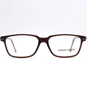 Vintage Eyeglasses Giorgio Armani 384 250 Nerd Made in Italy New Old Stock