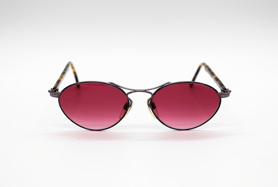 Vintage Sunglasses Fendissime by Fendi F006 820 Handmade Oval Metal Frame Made in Italy NOS Etsy