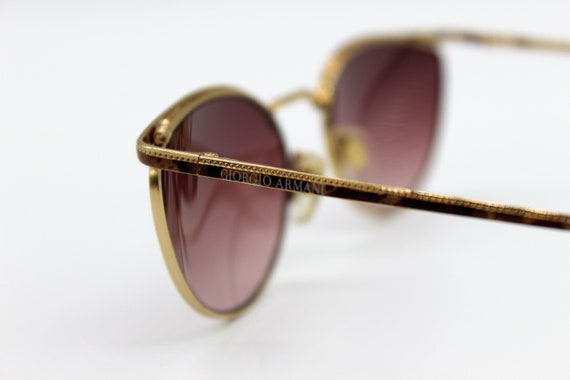 Vintage Sunglasses 220 805 Giorgio Armani Cat eye… - image 8