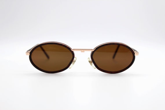 Vintage Sunglasses Taxi by Casanova 2138 Oval Steampunk Made in Italy New Old Stock