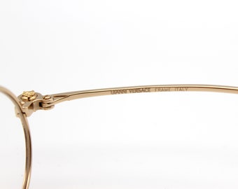 ヴィンテージ ジャンニ ヴェルサーチ G 86 Col. メガネ030 オーバル