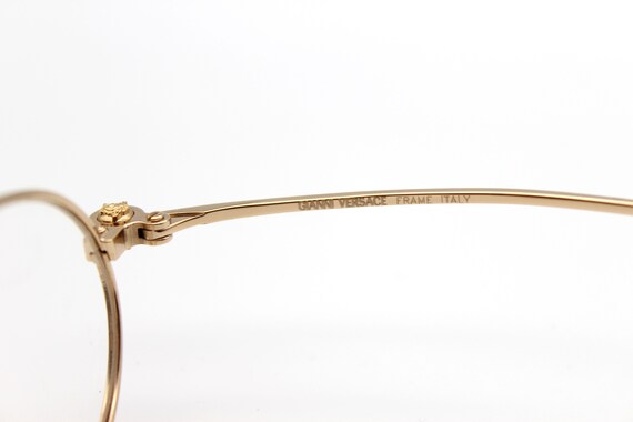 ヴィンテージ ジャンニ ヴェルサーチ G 86 Col. メガネ030 オーバル