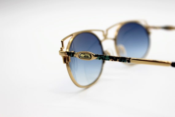 Vintage Sunglasses Cazal 260 col 432 oval metal frame… - Gem display picture 2