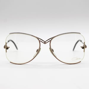 Vintage Eyeglasses frame Cazal 221 col 310 square Oversize Hip Hop frame with original lenses Made in Germany New Old Stock