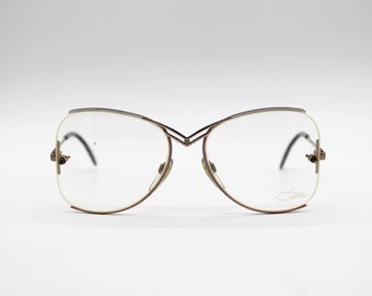 Vintage Eyeglasses frame Cazal 221 col 310 square Oversize Hip Hop frame with original lenses Made in Germany New Old Stock