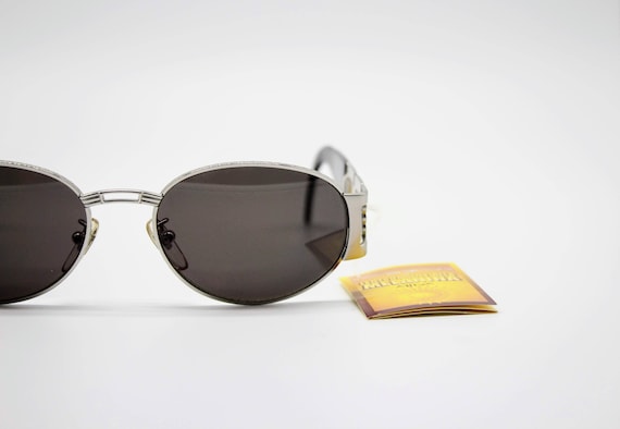 Vintage Sunglasses Fendi SL 7065 Oval Round metal aut… - Gem
