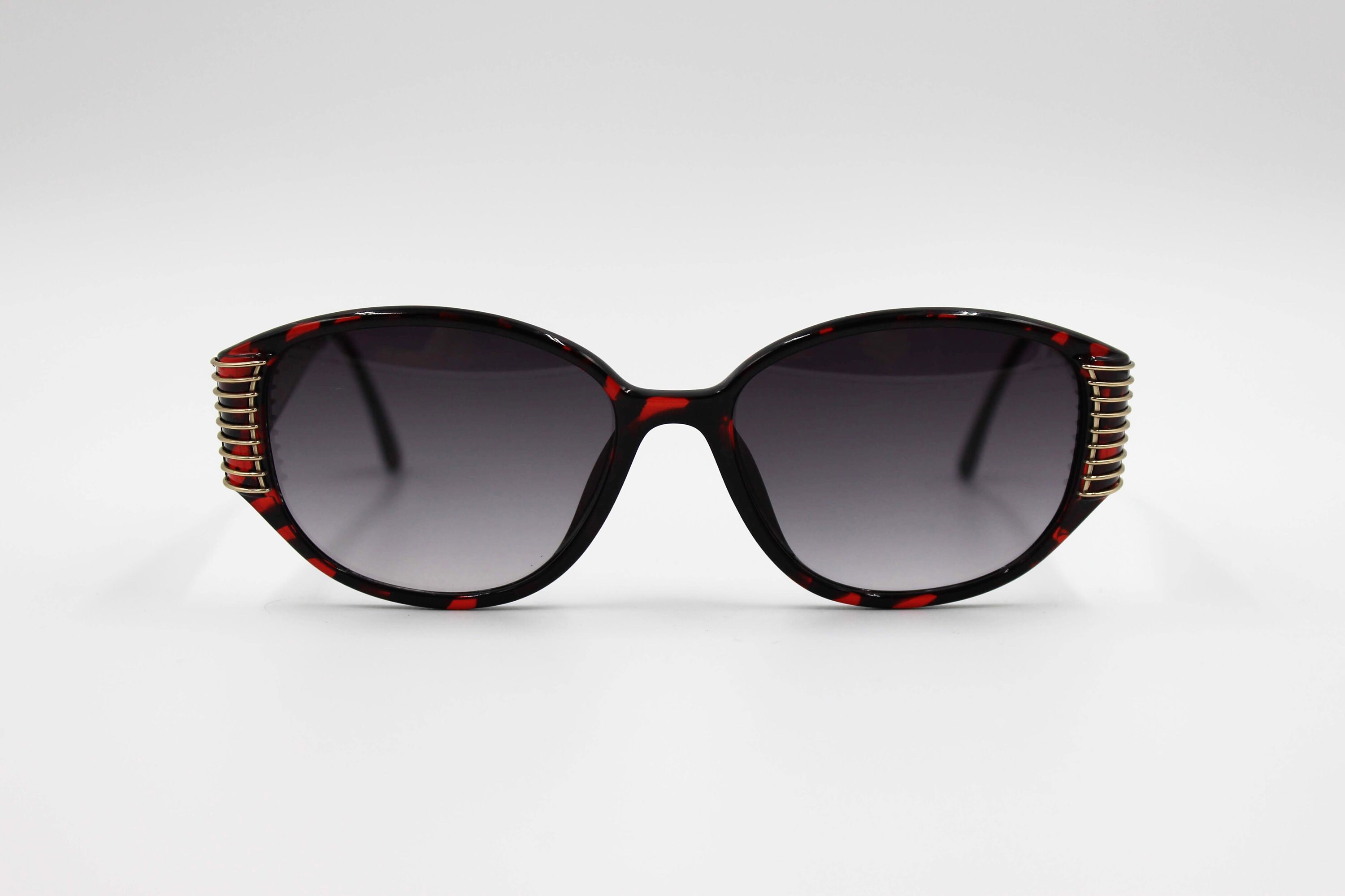 Paloma Picasso 3708 Cat Eye Pantos Optyl Sonnenbrille mit Bio-Sonnenfiltern, hergestellt in Österreich, neu aus altem Lagerbestand