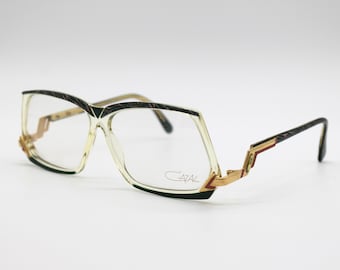 Vintage Eyewear frame Cazal 315 652 Crazy Square Hip Hop Style with original demo lenses Made in Germany New Old Stock