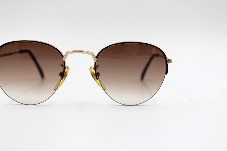 Vintage Sunglasses Desil Pantos NYL Authentic Round Metal - Etsy