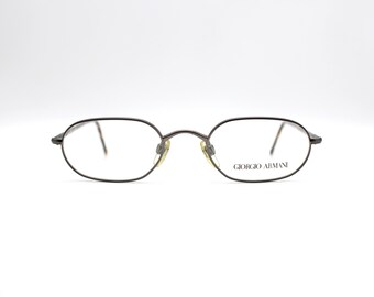 EMPORIO ARMANI mod. 1021 074 ヴィンテージ 90年代 スクエア ブロンズ