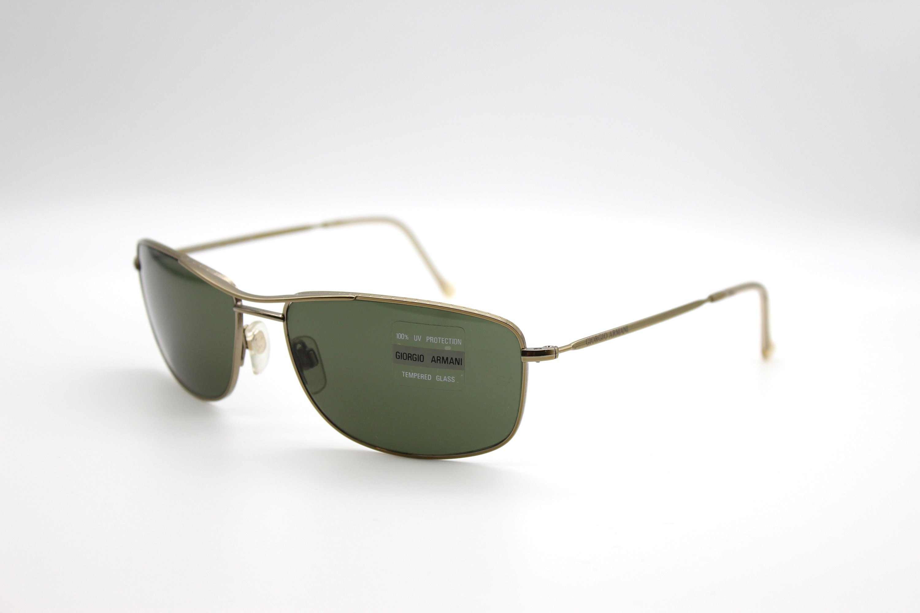 Vintage Sunglasses Giorgio Armani 661 1039 Aviator Steampunk Vintage Sunglasses Giorgio Armani 661 1039 Aviator Steampunk