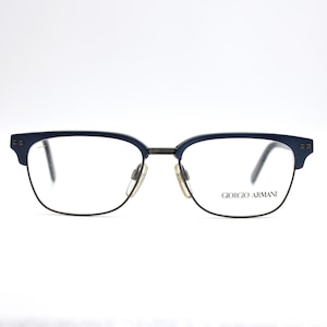 Vintage Eyeglasses Giorgio Armani 381 207 Clubmaster Made in Italy New Old Stock
