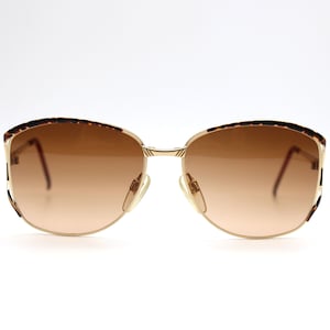 Luxury Vintage Sunglasses Valentino V366 906, New old stock