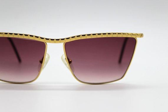 Vintage Sunglasses Gianfranco Ferrè GFF 134 Squar… - image 2