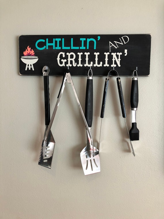 Chillin and Grillin Sign | Etsy