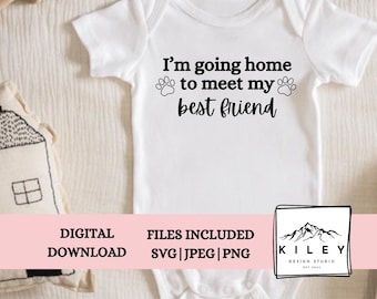 I'm Going Home To Meet My Best Friends SVG