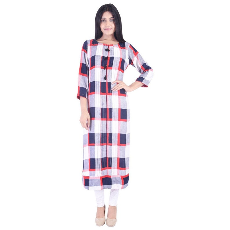 New Design For Kurtis For Women Kurta Indian Dresses For Woman Etsy New Design For Kurtis For Women Kurta Indian Dresses For Woman Etsy