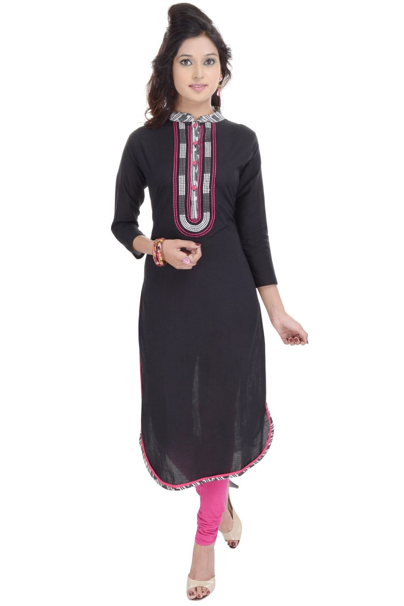 Denika Handicrafts Ladies kurti Indian casual kurti designer kurti tops kurti for women tunic kurta women 2442