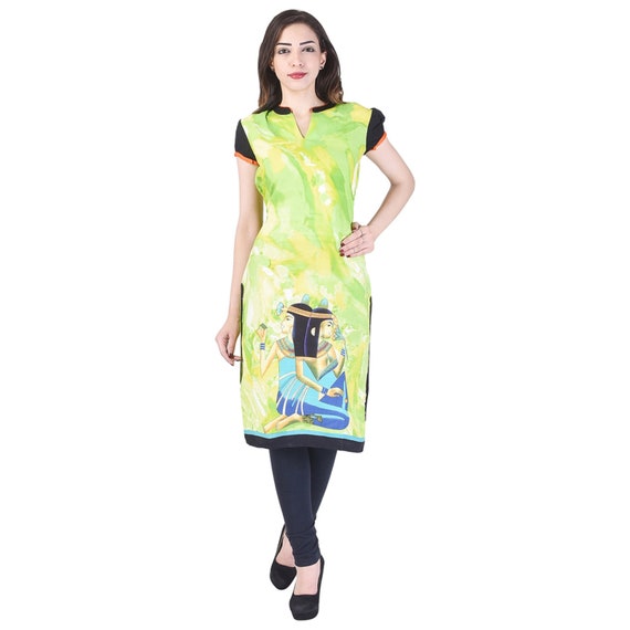 printed kurtis