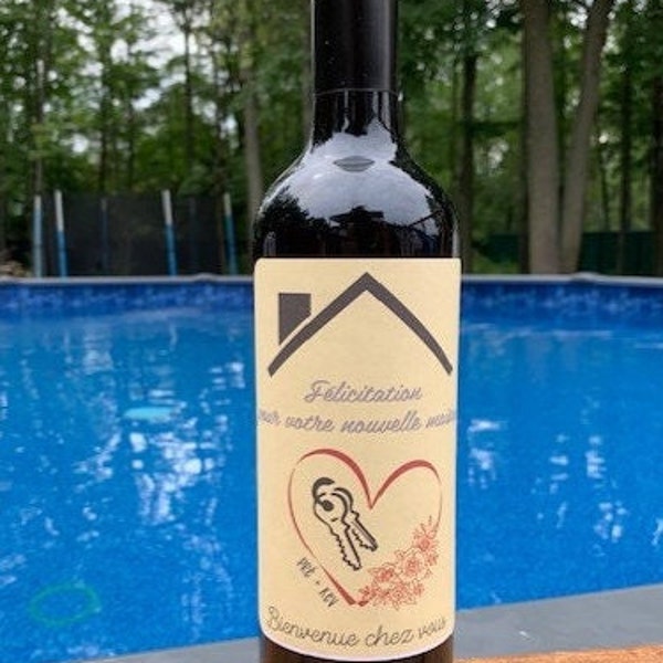 Wine Bottle Labels Etsy Canada